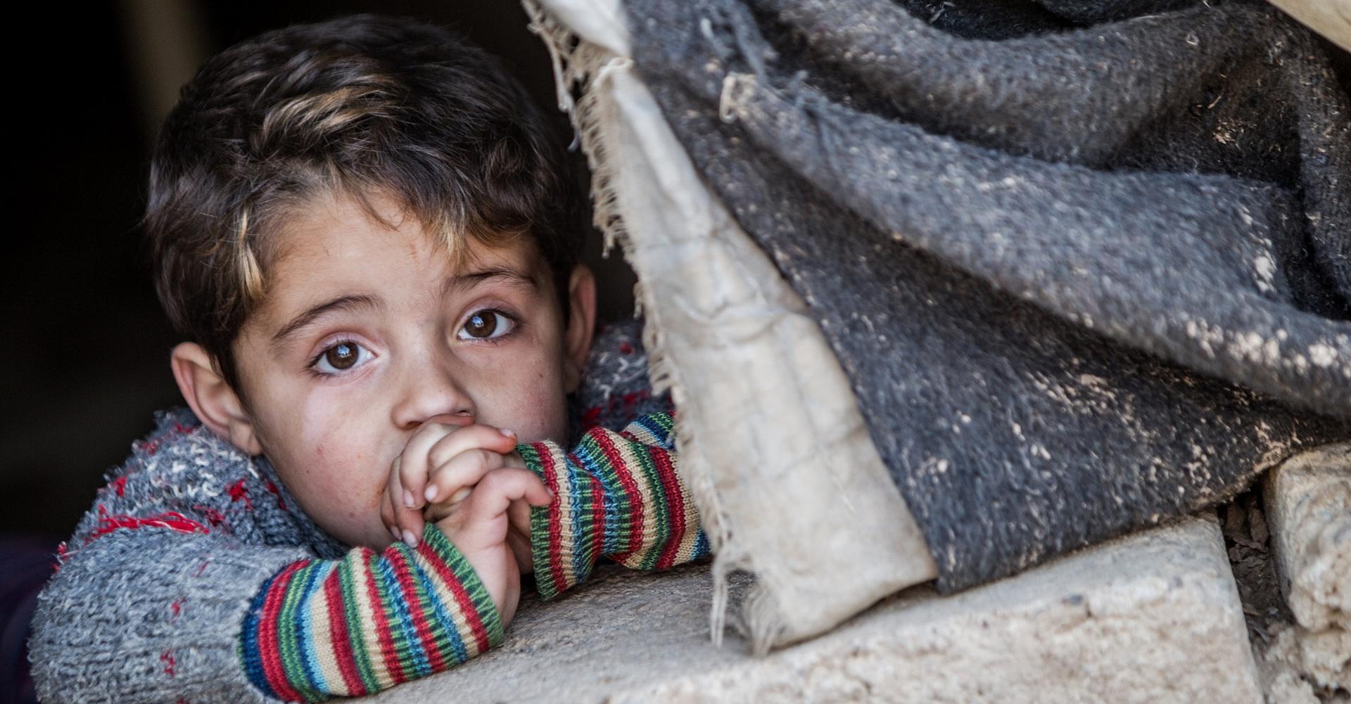 Помощь сиротам среди беженцев Палестины и Сирии