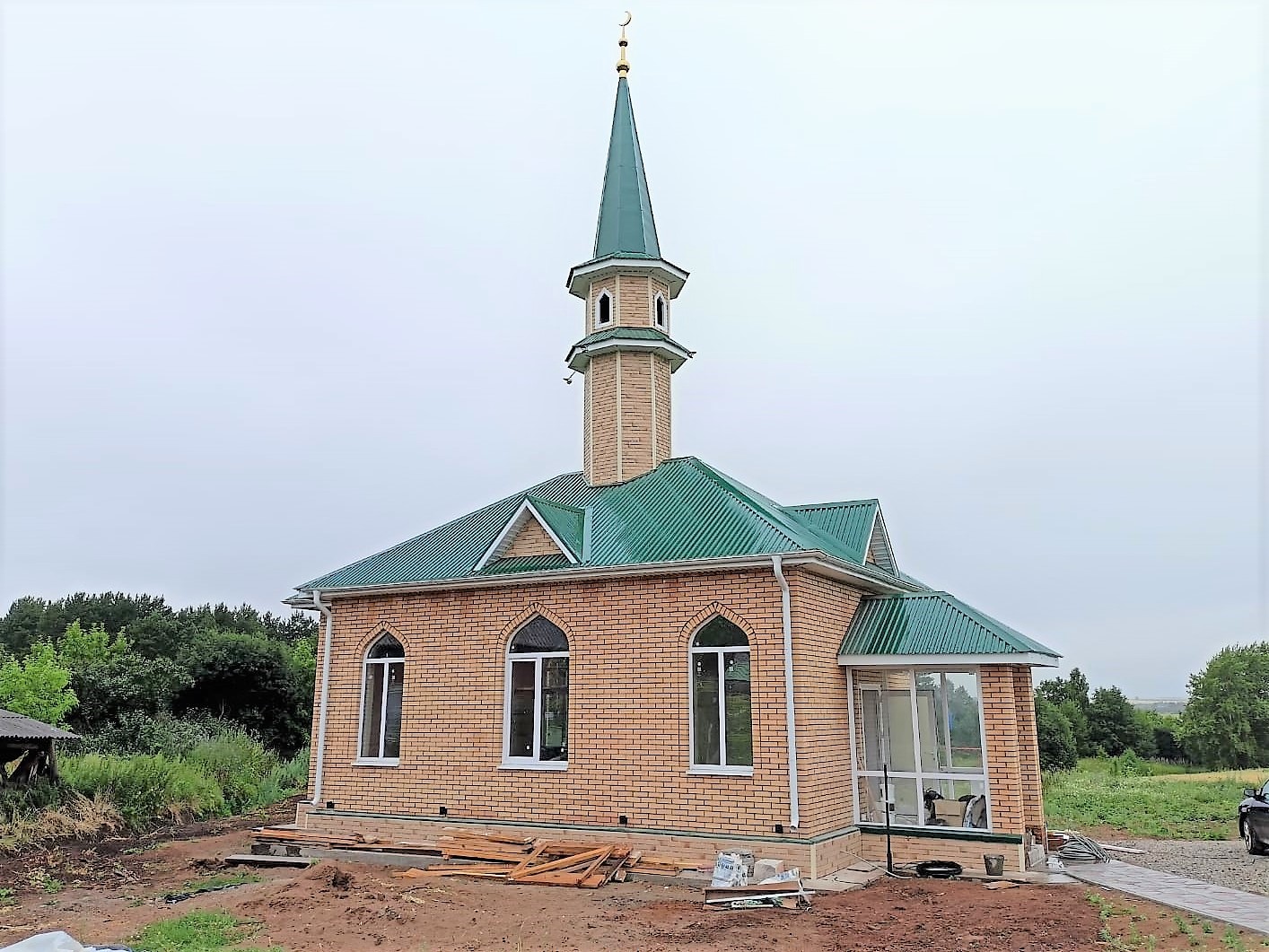 В селе Исаково строят мечеть